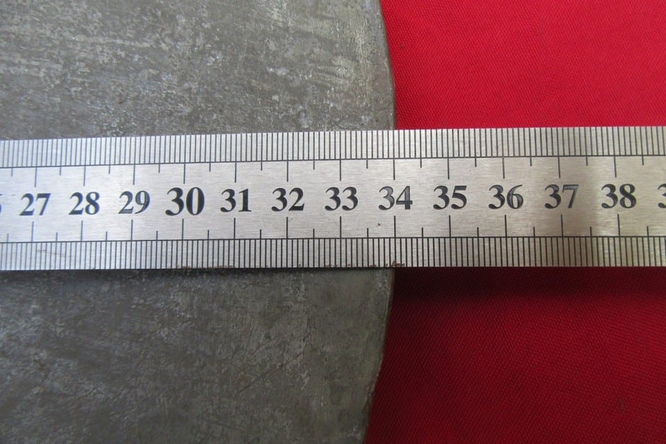 Ancien Couvercle Casserole Cuivre J Gaillard Paris  diam 34 CMS — photo 8