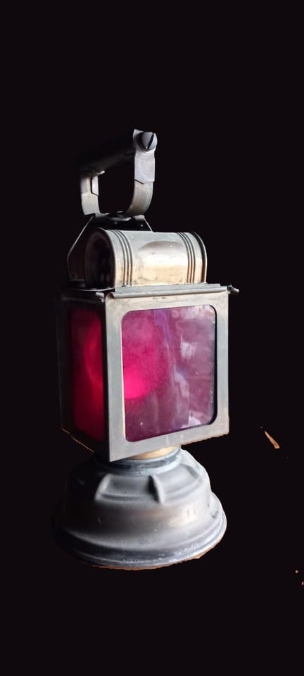 LAMPE A BUTIN ACETYLENE/CARBURE-CHEMIN DE FER — photo 2