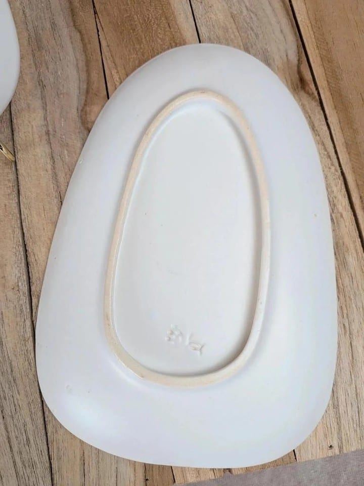 Lot de 2 raviers vintage Niderviller – années 70 – style Capron Vallauris — photo 5