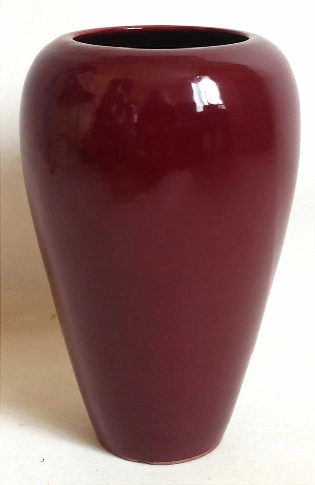 Vase céramique Bordeaux Hauteur 30 cm — photo 8