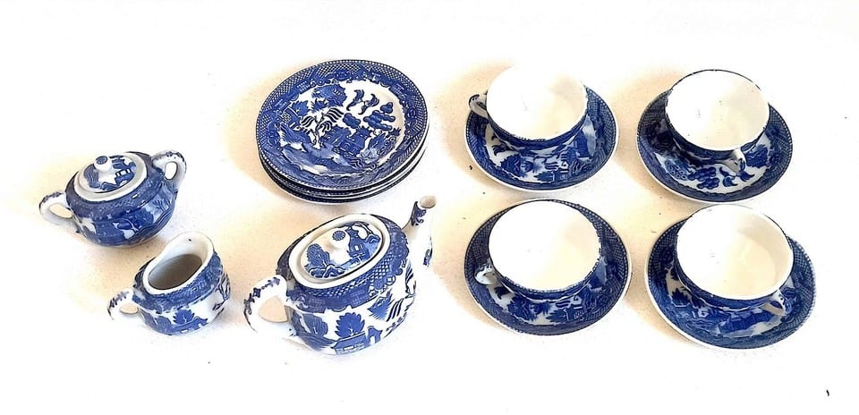 Dinette service à thé 15 pièces Porcelaine Japon — photo 5