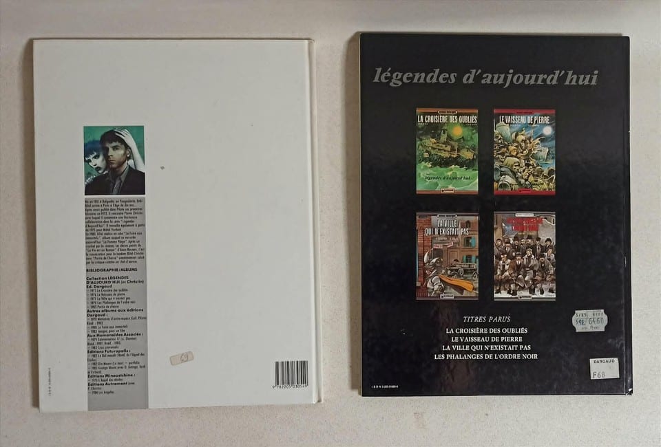 Lot de 2 BD Bilal "La femme piège" 1986 & "Les phalanges de l'ordre noir" 1984 — photo 2