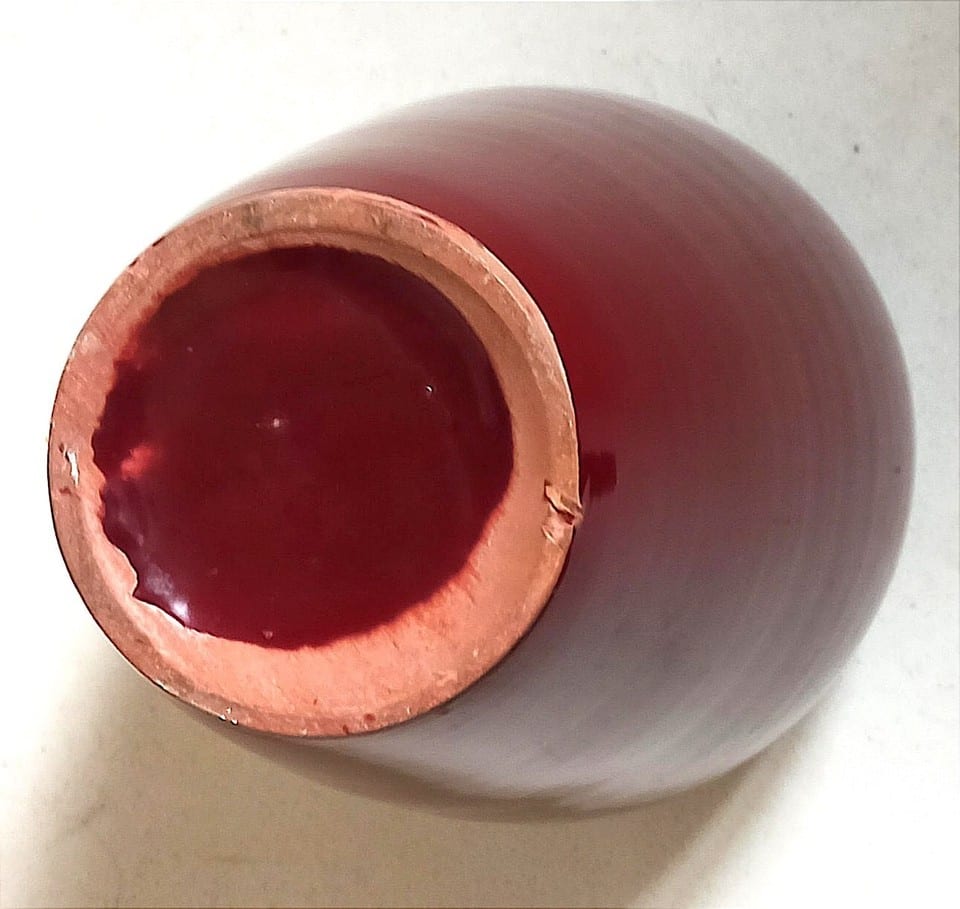 Vase céramique Bordeaux Hauteur 30 cm — photo 6