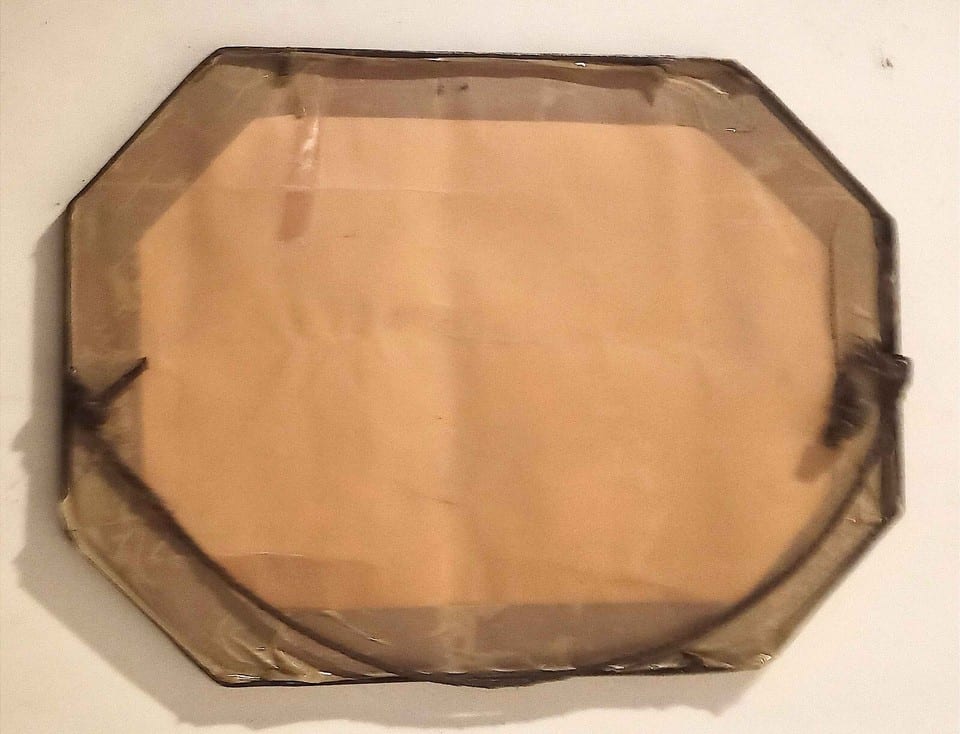 Miroir biseauté martelé Art Déco 41,2 cm x 58,8 cm — photo 8