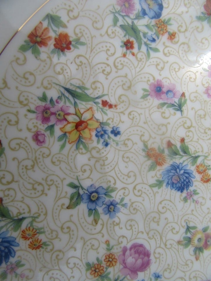 porcelaine de limoges plat à gâteau — photo 4