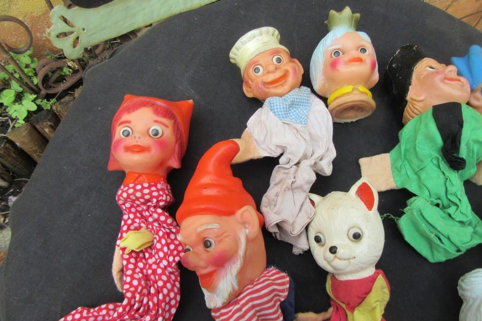 marionnette vintage lot de 9 — photo 2