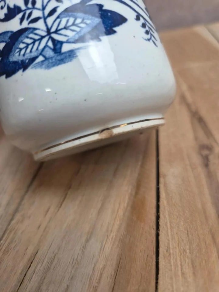 Paire de pots à lait anciens Boch Frères Keramis – modèle Saxe — photo 6