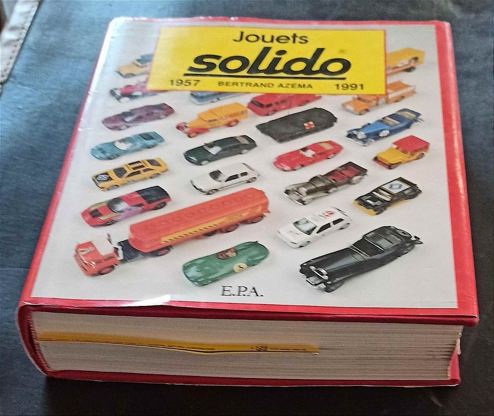 Livre Collection Jouets Solido de 1957 à 1991 Edition 1991 — photo 2
