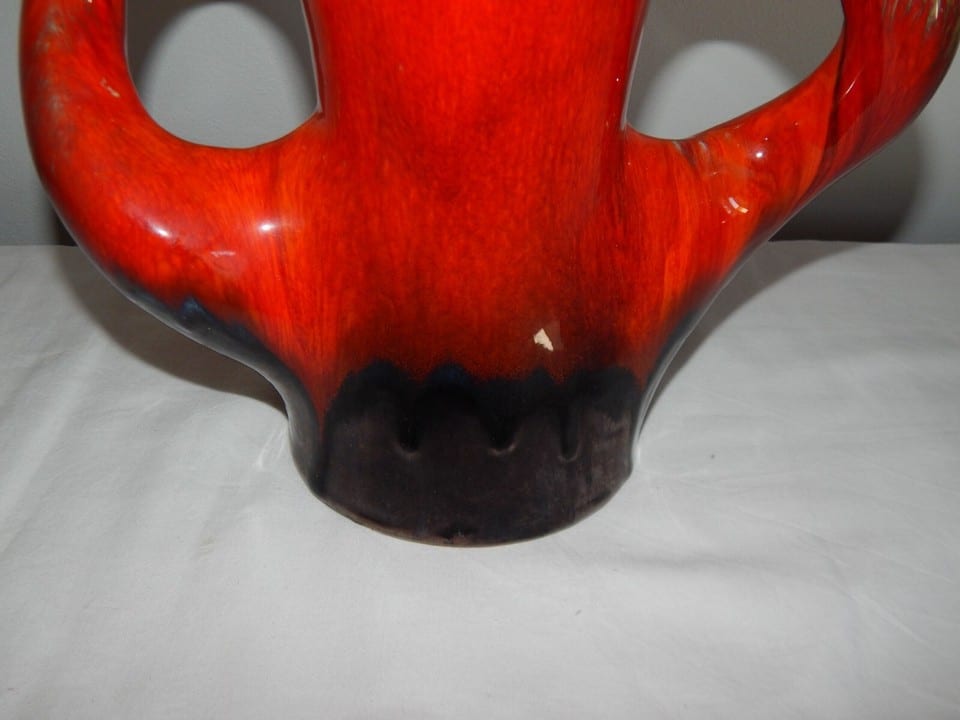 ANCIENNE VASE en Céramique Vallauris de Forme Libre à 2 ANSES Signé — photo 8