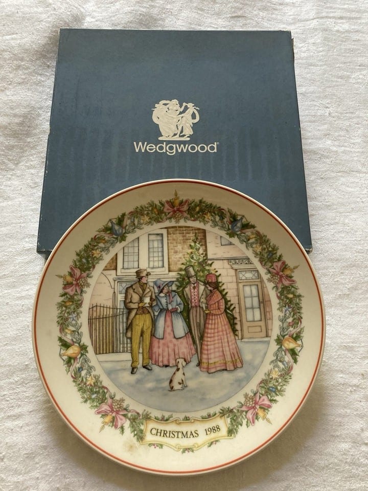 Assiette de collection Wedgwood 1988