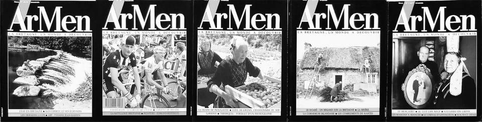REVUE ARMEN BRETAGNE 21 n° en couleurs 1986-1989 Tête de collection Chasse-Marée