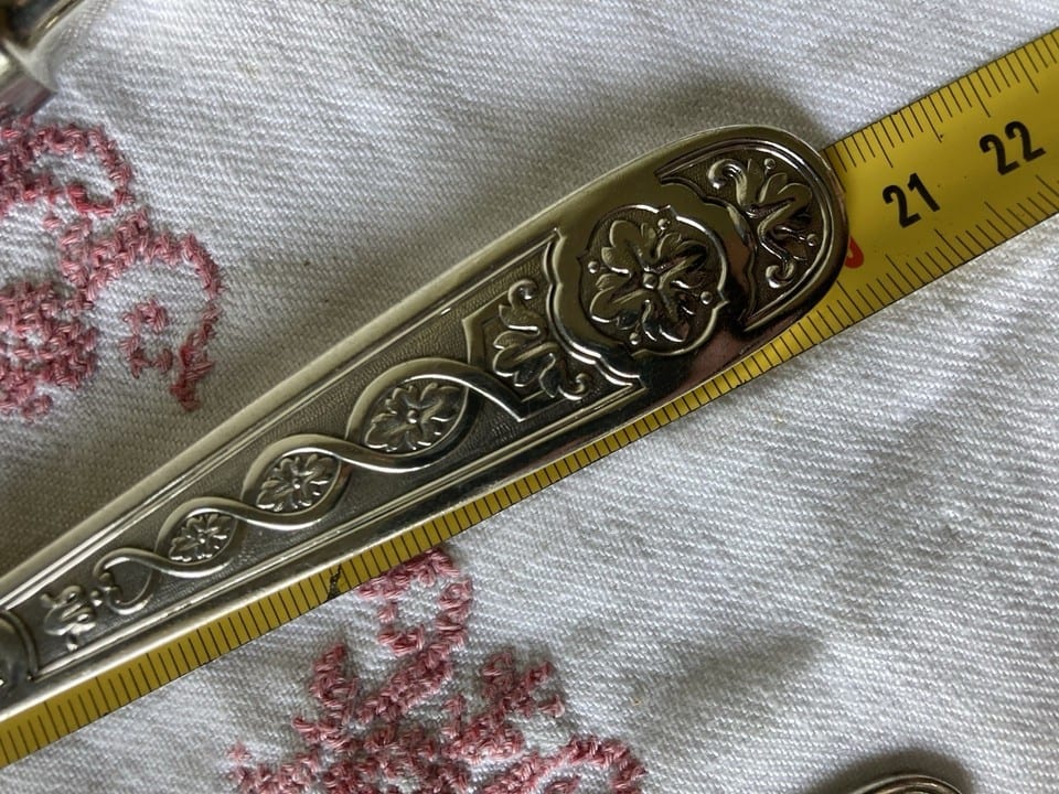 3 couverts en métal argenté Christofle, modèle Villeroy — photo 6