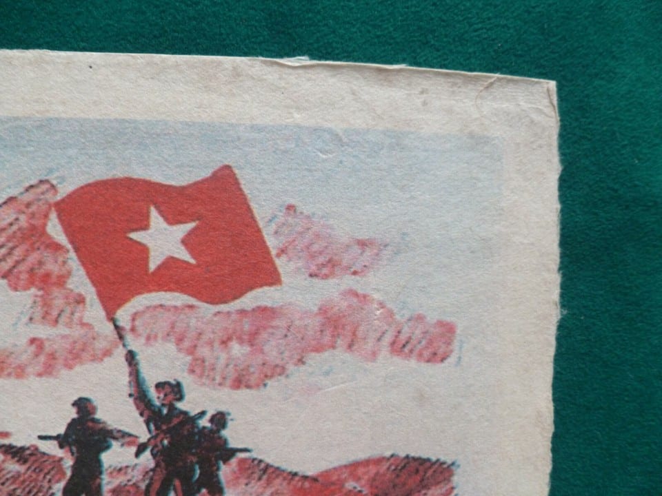 Affiche Viet DIEN BIEN PHU 1954-1999 INDOCHINE VIETNAM VIETMINH ORIGINAL — photo 3