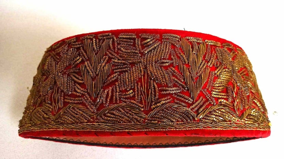 Chapeau traditionnel nigérien Igbo Largeur 29,5 cm — photo 5