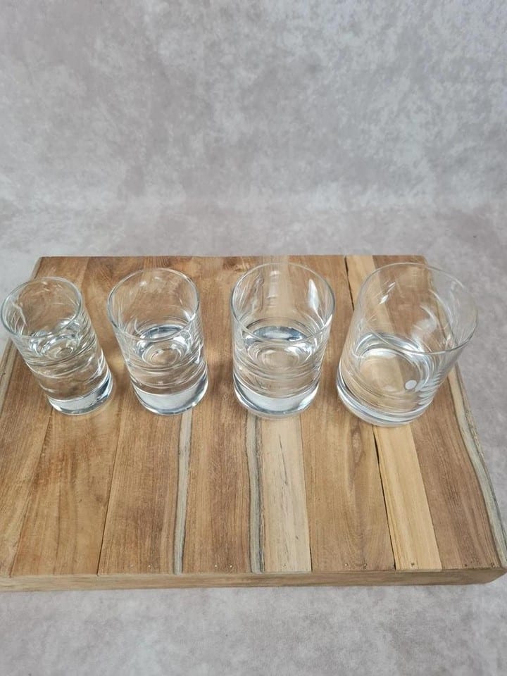 Lot de 4 verres cristal Baccarat – Service Tir — foto 2