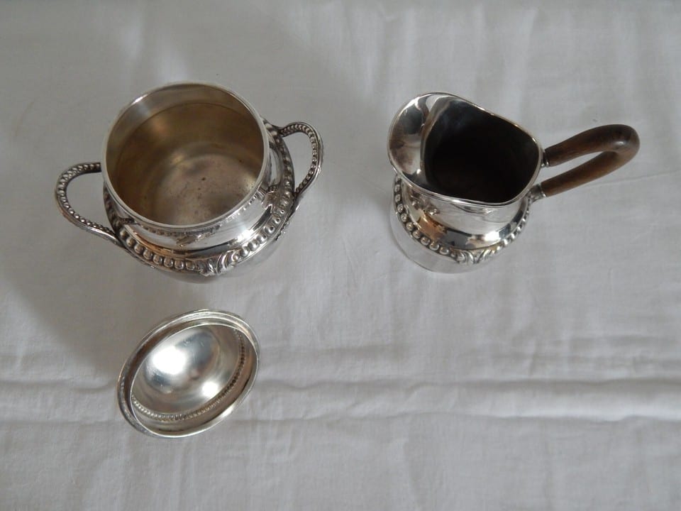ANCIEN SERVICE à Café Thé en Métal Argenté Style ANGLAIS — photo 6