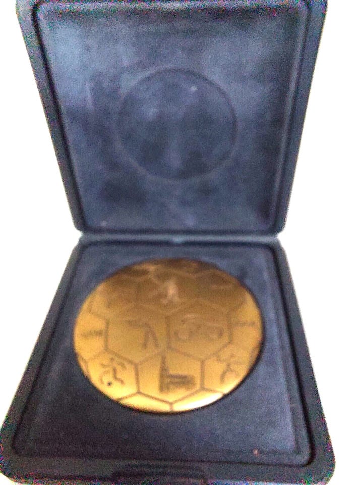 Médaille en bronze Centenaire Carabiniers Mavois — photo 4