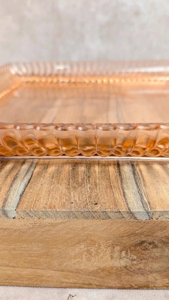 Plateau Portieux rose  6 verres assortis — foto 4