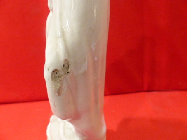 VIERGE EN PORCELAINE DE ANDENNE BELGIQUE HAUT 25 CM — photo 7