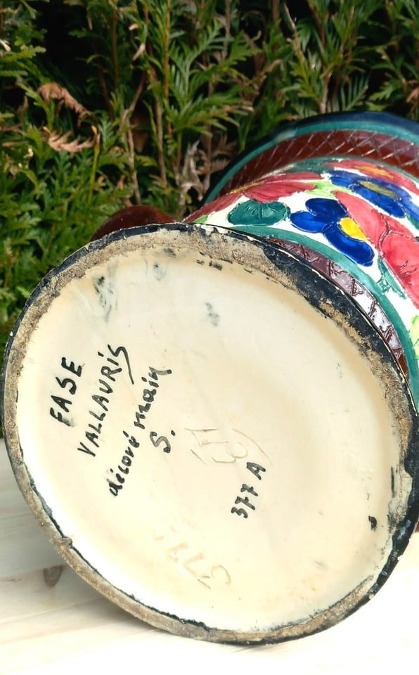 vase cache pot vallauris F.A.S.E — photo 4