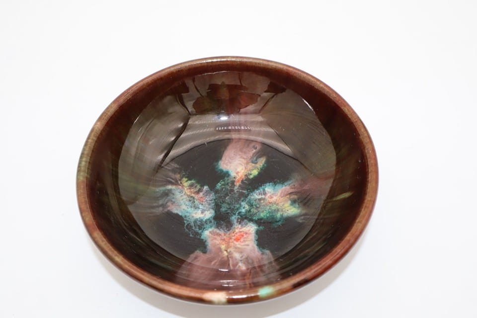 Coupe en céramique émaillée Dominique Ricard – Vers 1960 – Signée