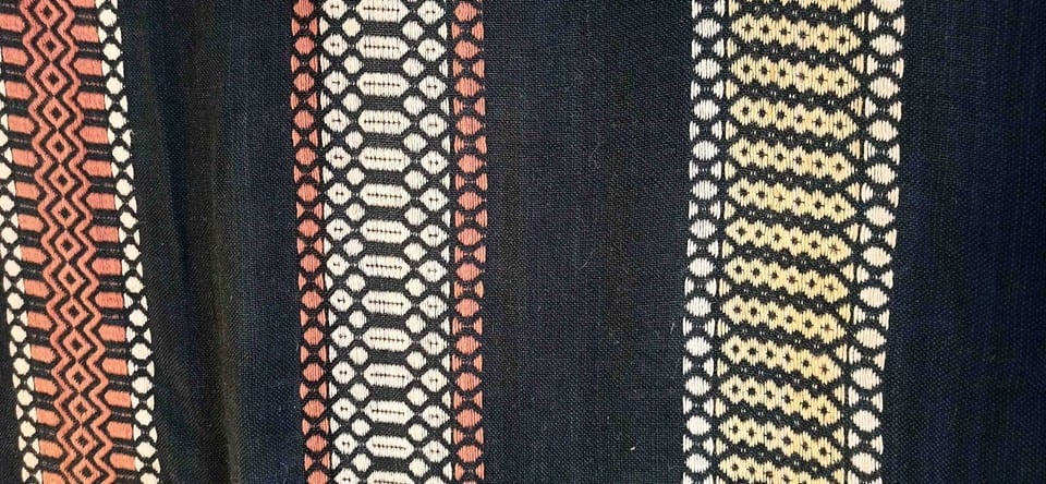 Tissu berbère Tenture, tapis, tapisserie, dessus de lit Années 40 — photo 3