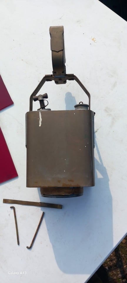 LAMPE A BUTIN ACETYLENE/CARBURE-CHEMIN DE FER — photo 7