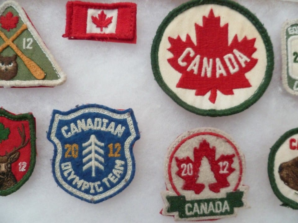 Lot Insignes Patch Brassard JEUX OLYMPIQUES JO CANADA Olympic Games Patches — photo 3