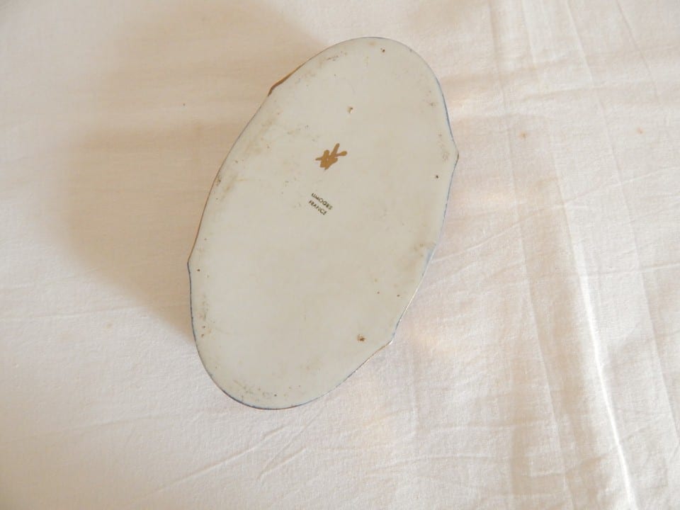 ANCIENNE Boîte Coffret en PORCELAINE de LIMOGES Décor Floral Signée — photo 8