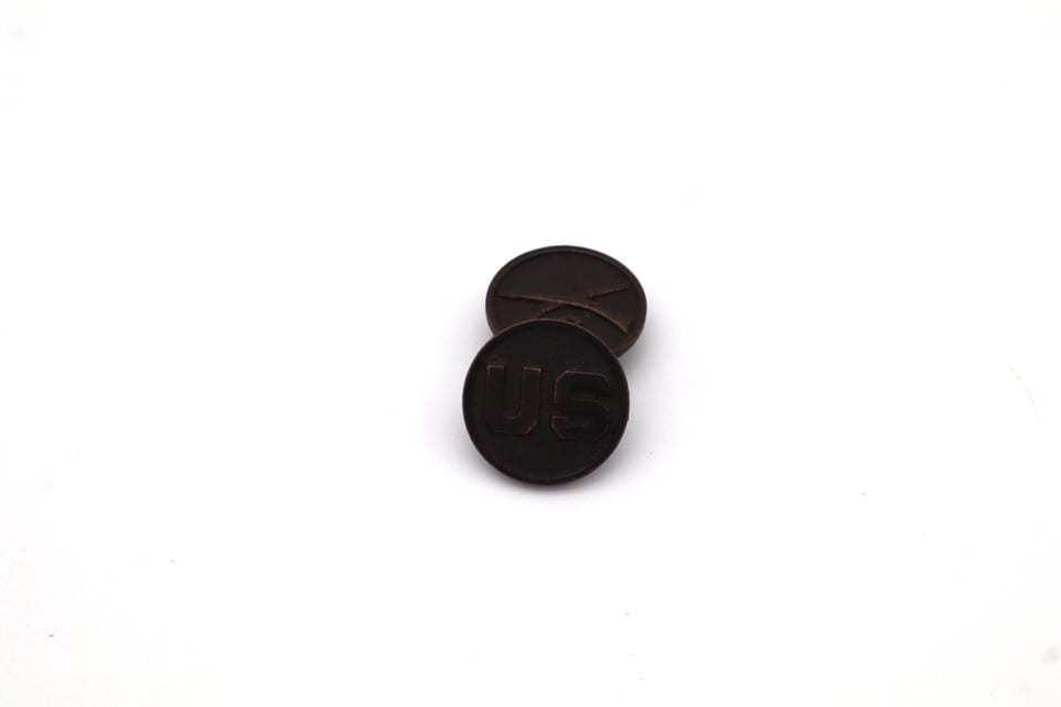 Lot de 2 boutons militaires US – Infanterie – WW2 — photo 5