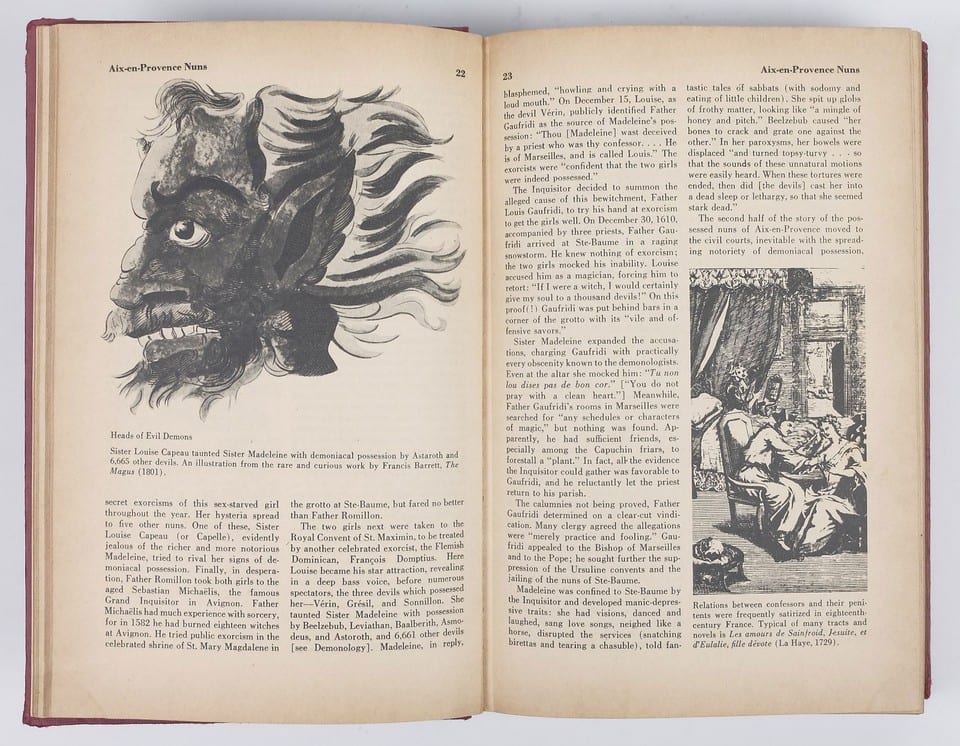Robbins Encyclopedia of Witchcraft and Demonology 1964 Sorcellerie Démonologie — photo 3