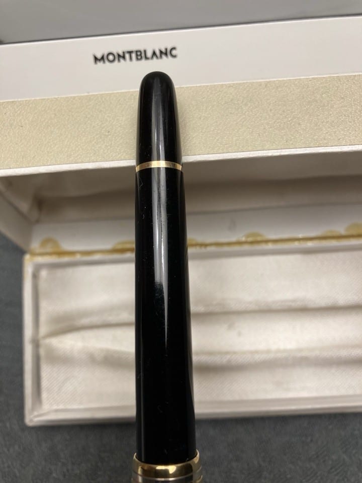 Stylo vintage Montblanc meisterstück capuchon argent massif — foto 6