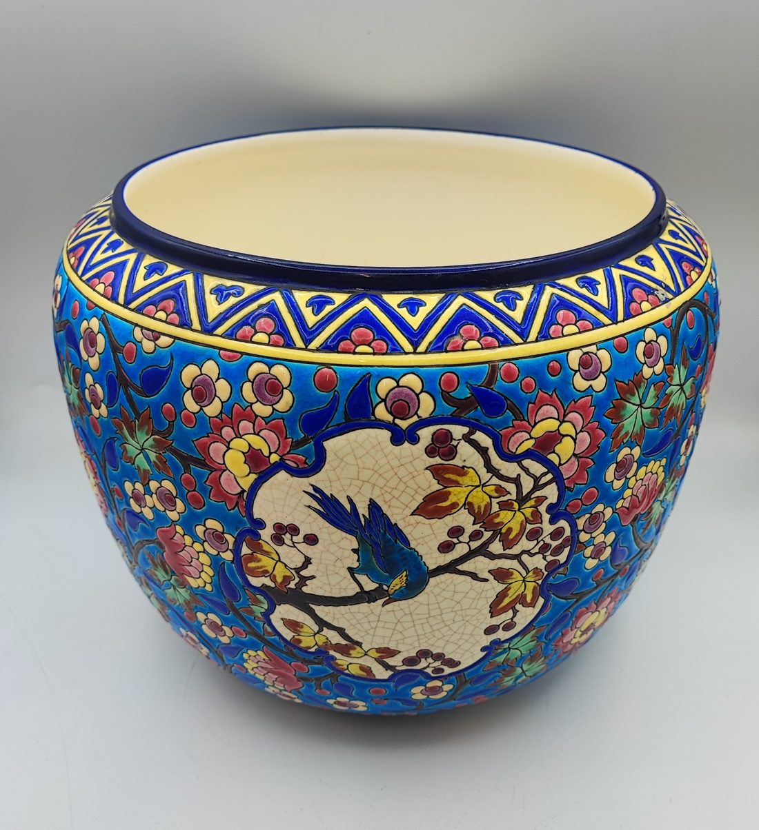 Grand cache pot Longwy