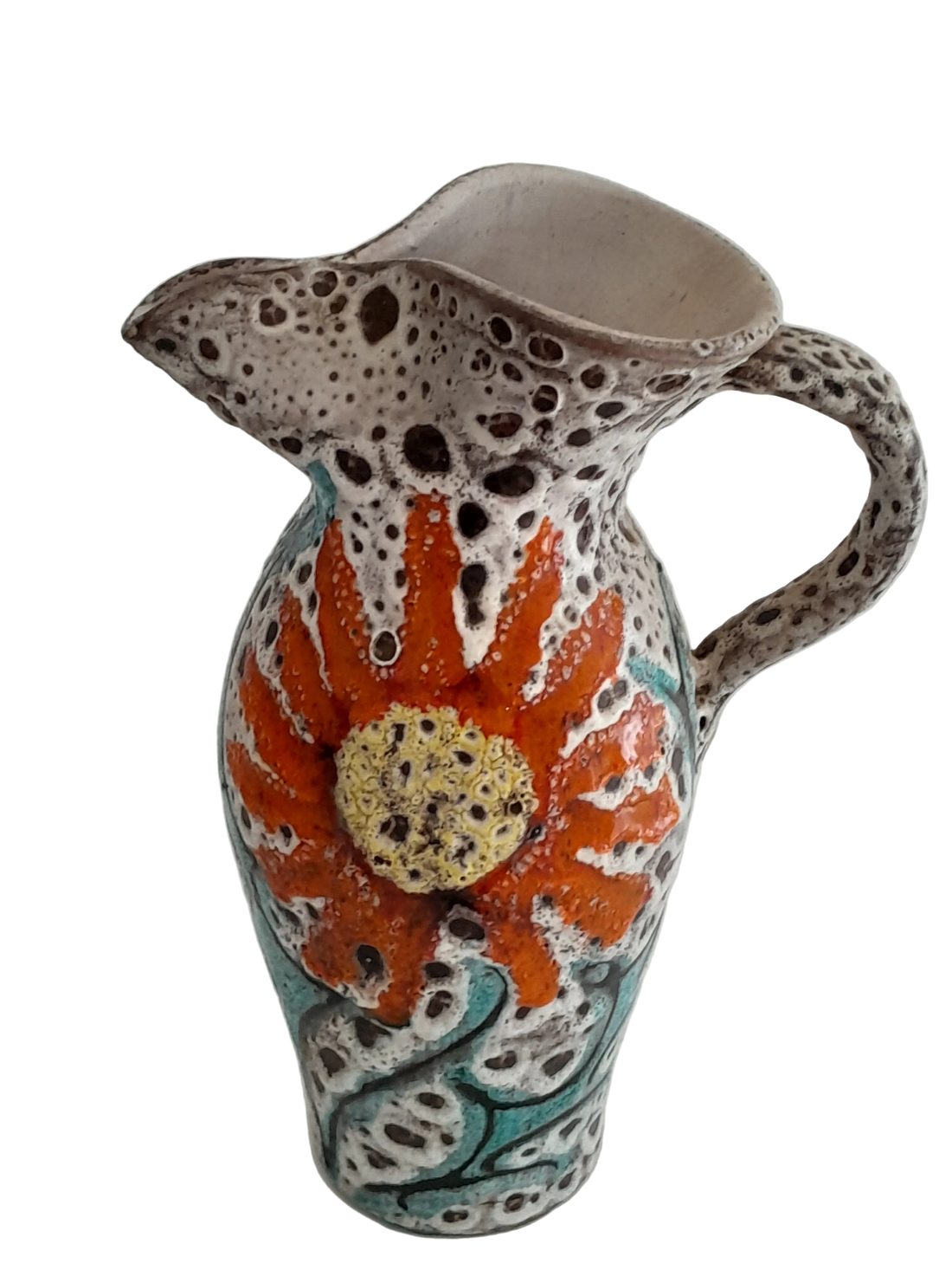 Cruche Vintage de Vallauris style Fat Lava- Ref 008 — photo 2