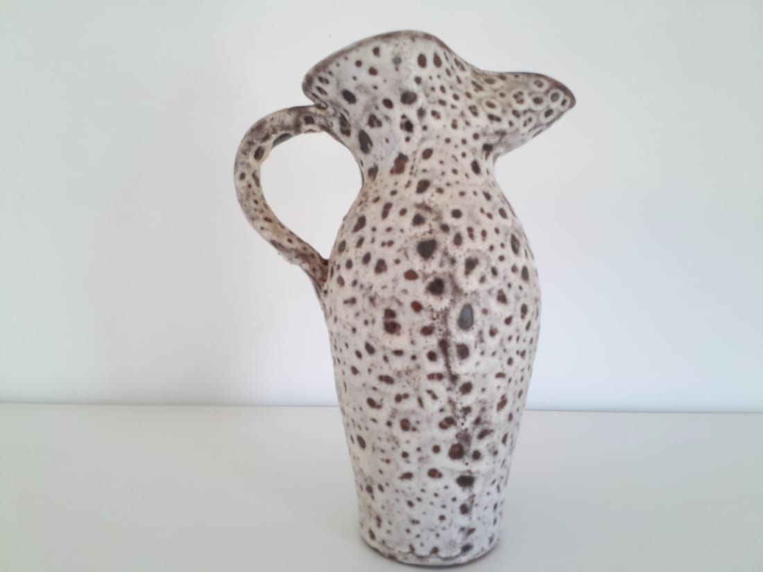 Cruche Vintage de Vallauris style Fat Lava- Ref 008 — photo 4