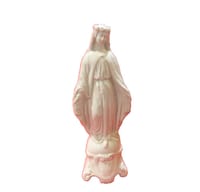 VIERGE EN PORCELAINE DE ANDENNE BELGIQUE HAUT 25 CM