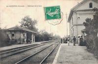 CPA / DÉP16/LA COURONNE INTÉRIEURE DE LA GARE