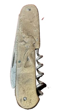 Couteau de poche avec tir bouchon