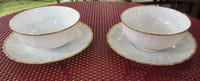 porcelaine de limoges bernardaud- 2 grandes tasse à déjeuner