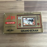 Nintendo Game & Watch  Octopus Console Portable Ji21