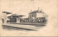 CPA/DEP 28/VOVES LA GARE