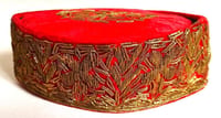 Chapeau traditionnel nigérien Igbo Largeur 29,5 cm