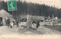 CPA/DEP 88/AU COL DE STE MARIE LA FRONTIÈRE BIEN GARDÉE