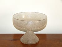 ANCIENNE Coupe Art Déco en CRISTAL Givré Baccarat ?