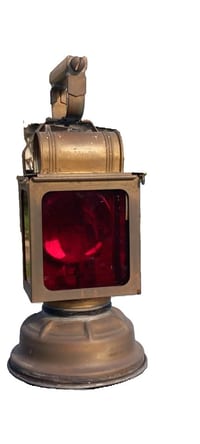 LAMPE A BUTIN ACETYLENE/CARBURE-CHEMIN DE FER