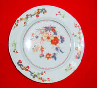 assiette en porcelaine imari chine xix ieme siecle