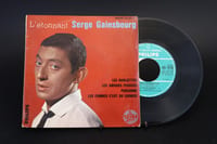 L’etonnant Serge Gainsbourg 432564 BE EP 45tr 1961 Super état
