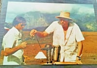 Rare Photo Jacque Brel 1970-80  haut 30.5 larg 44.5 cm