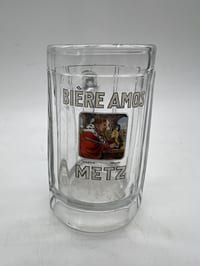 Verre À Bière Émaillé  « Amos Metz  »