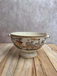 Bol à bouillon sur pied Jules Vieillard Bordeaux Tonkin – vers 1850
